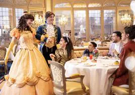 El restaurante del hotel de lujo de Disneyland París