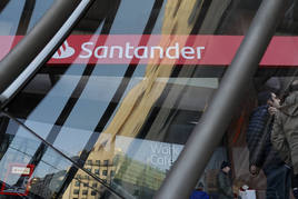 Santander sufre en Bolsa tras publicarse que Irán usó una cuenta del banco para evitar sanciones