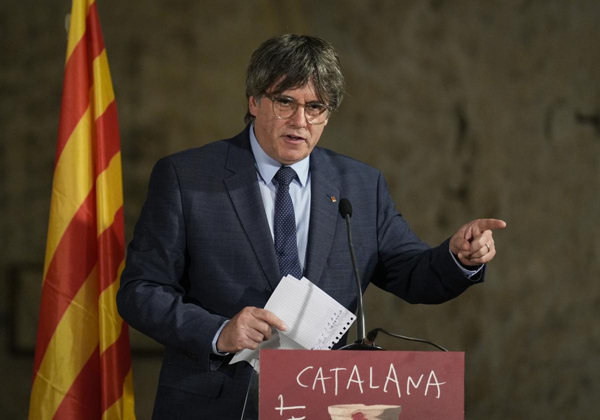 Carles Puigdemont.