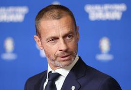 Aleksander Ceferin, presidente de la UEFA.