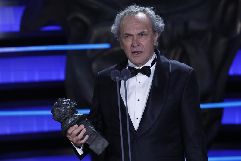 El actor José Coronado recoge el premio a «Mejor actor de Reparto»