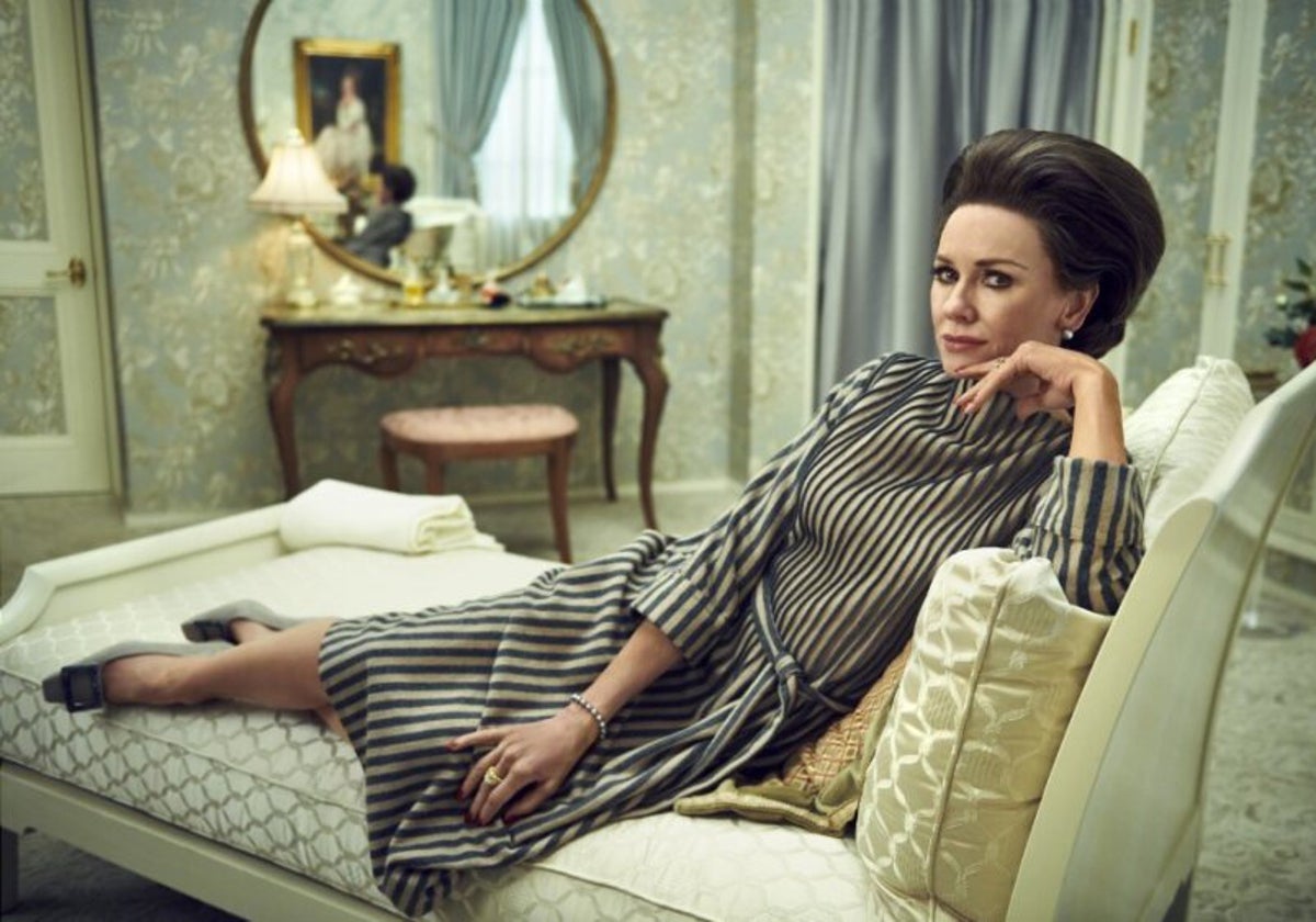 Naomi Watts en 'Feud: Capote vs the Swans', la serie de HBO sobre Truman Capote