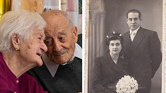 Amador y Matilde, 82 años celebrando San Valentín