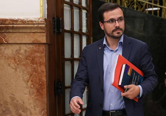 El exministro de Consumo, Alberto Garzón.