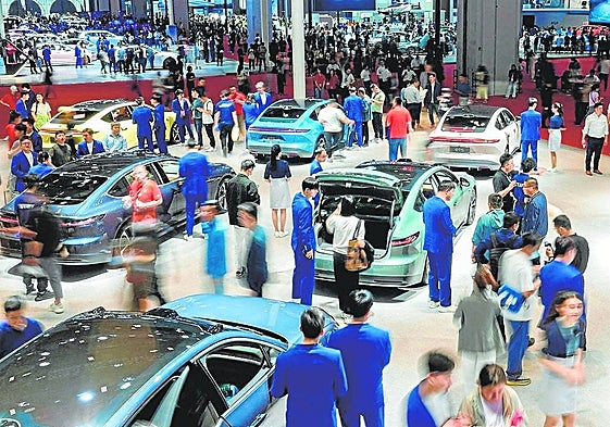 Exposición en el Salón de Shanghái de 2023.