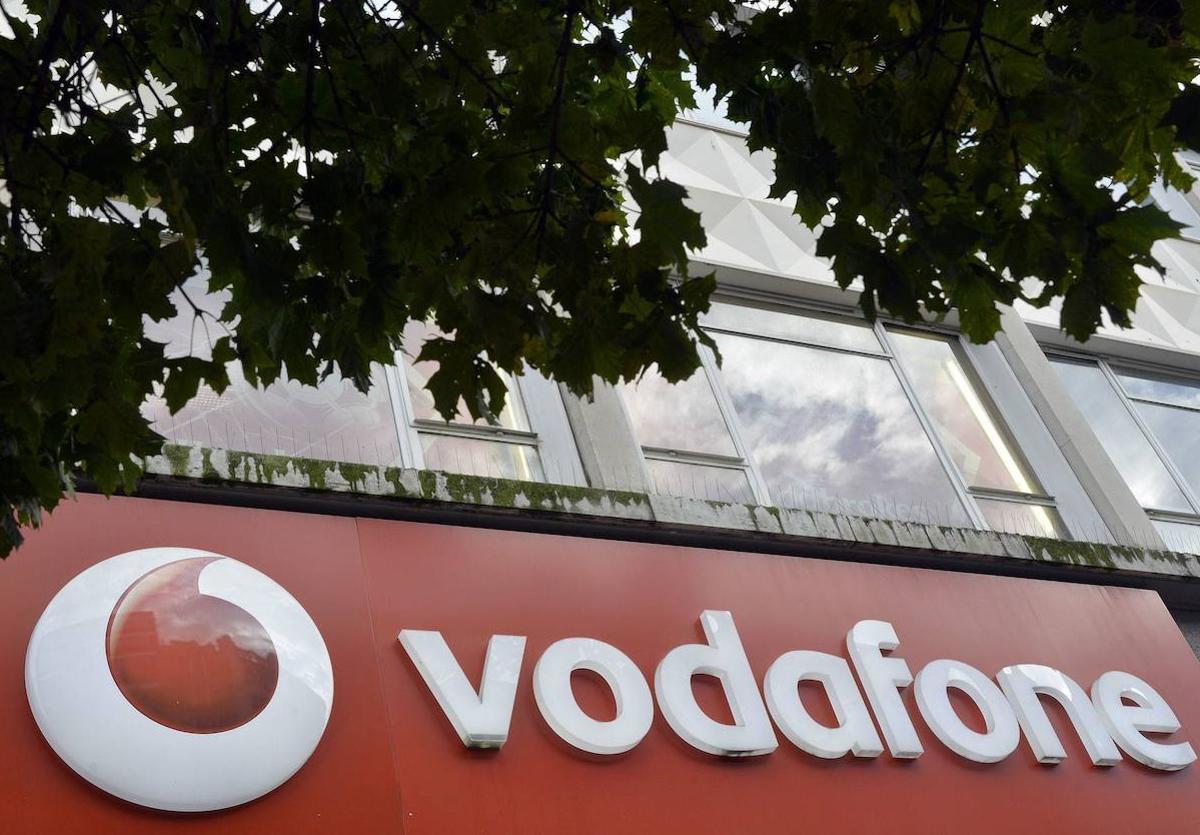 Una tienda de Vodafone en Londres.