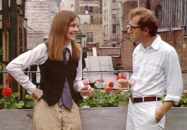 Diane Keaton y Woody Allen en 'Annie Hall'.