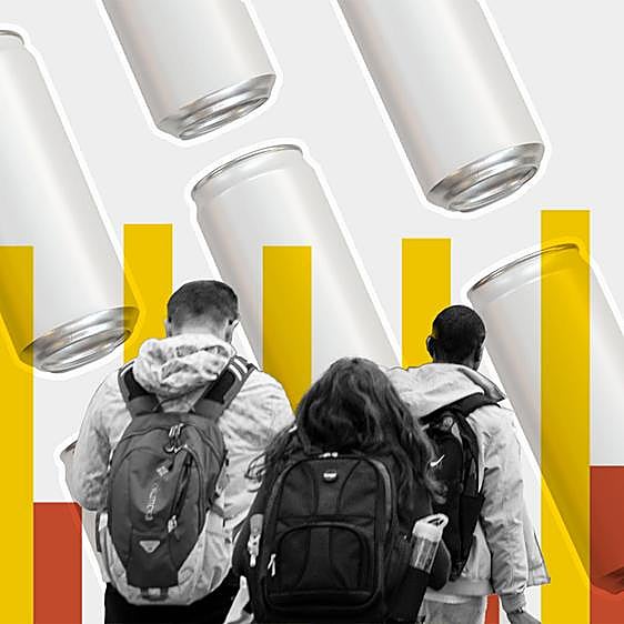 La mitad de los adolescentes ya toma bebidas energéticas y un 20% las mezcla con alcohol