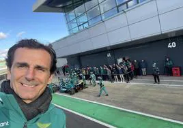 El expiloto de Fórmula 1 Pedro de la Rosa.