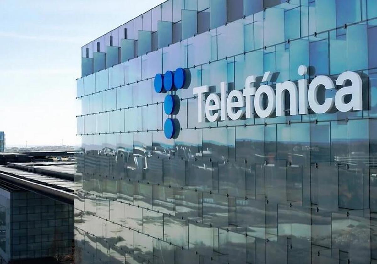 Uno de los edificios de Telefónica.