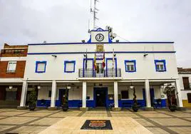 El Ayuntamiento de Aldea del Rey, en Ciudad Real.