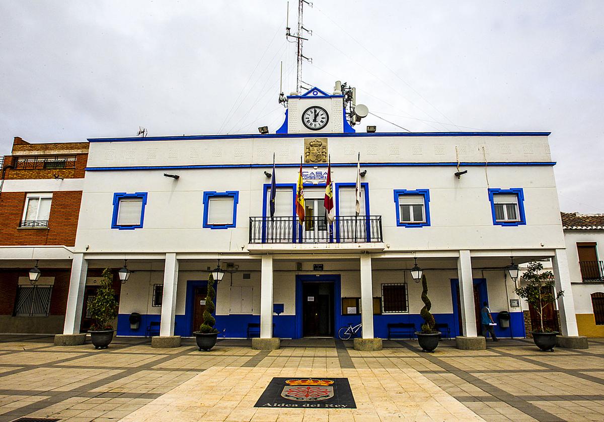 El Ayuntamiento de Aldea del Rey, en Ciudad Real.