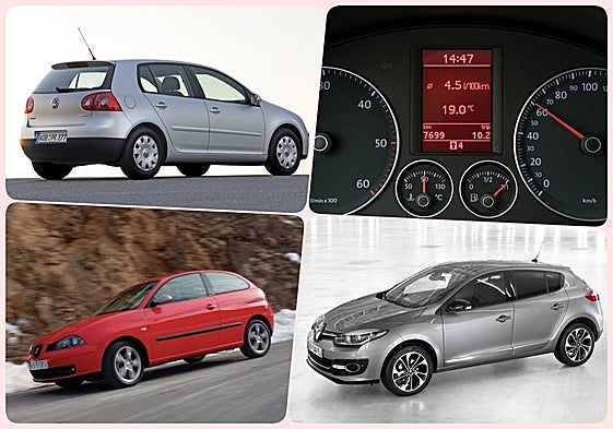 Golf, Ibiza y Mégane copan el Top 3 de los más vendidos en el mercado de ocasión