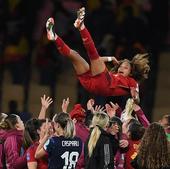 Vicky López, el precoz talento del fútbol femenino fichado en una playa