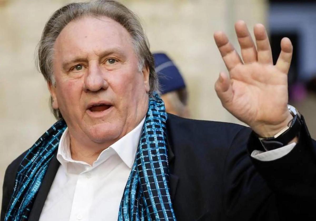 El actor francés Gérard Depardieu