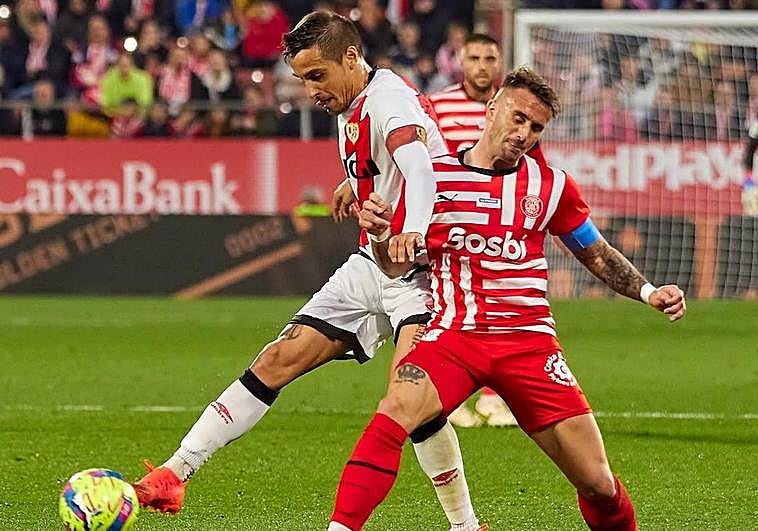 El Girona apaga al Rayo y recupera el segundo puesto