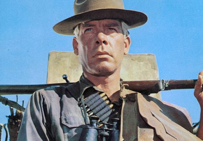 Lee Marvin en 'Los profesionales'.