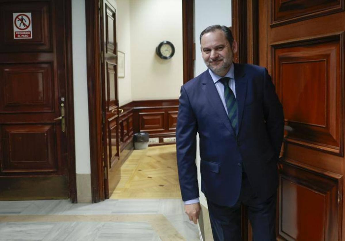 El exministro y diputado del Grupo Mixto José Luis Ábalos.