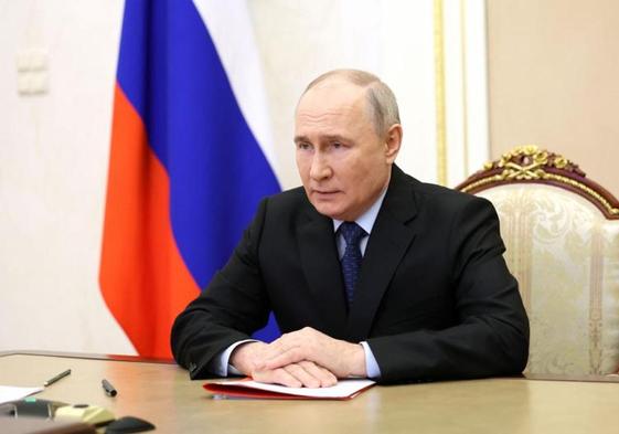 El presidente de Rusia, Vladimir Putin.