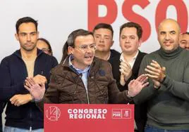Miguel Ángel Gallardo, próximo secretario general del PSOE de Extremadura.