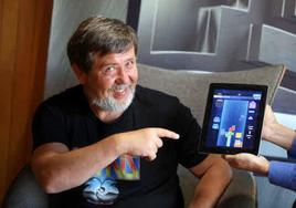 Alekséi Pázhitnov, creador del popular juego Tetris.