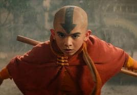Gordon Cormier en 'Avatar: la leyenda de Aang'.