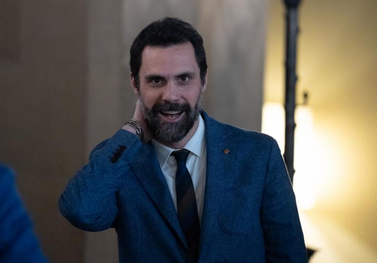 El conseller de Empresa y Trabajo, Roger Torrent