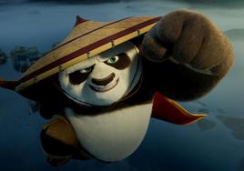 Po, el protagonista de 'Kung Fu Panda 4'.