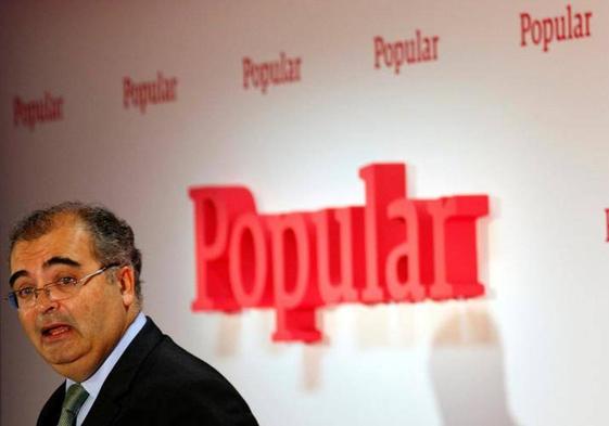 Ángel Ron, expresidente del Banco Popular.