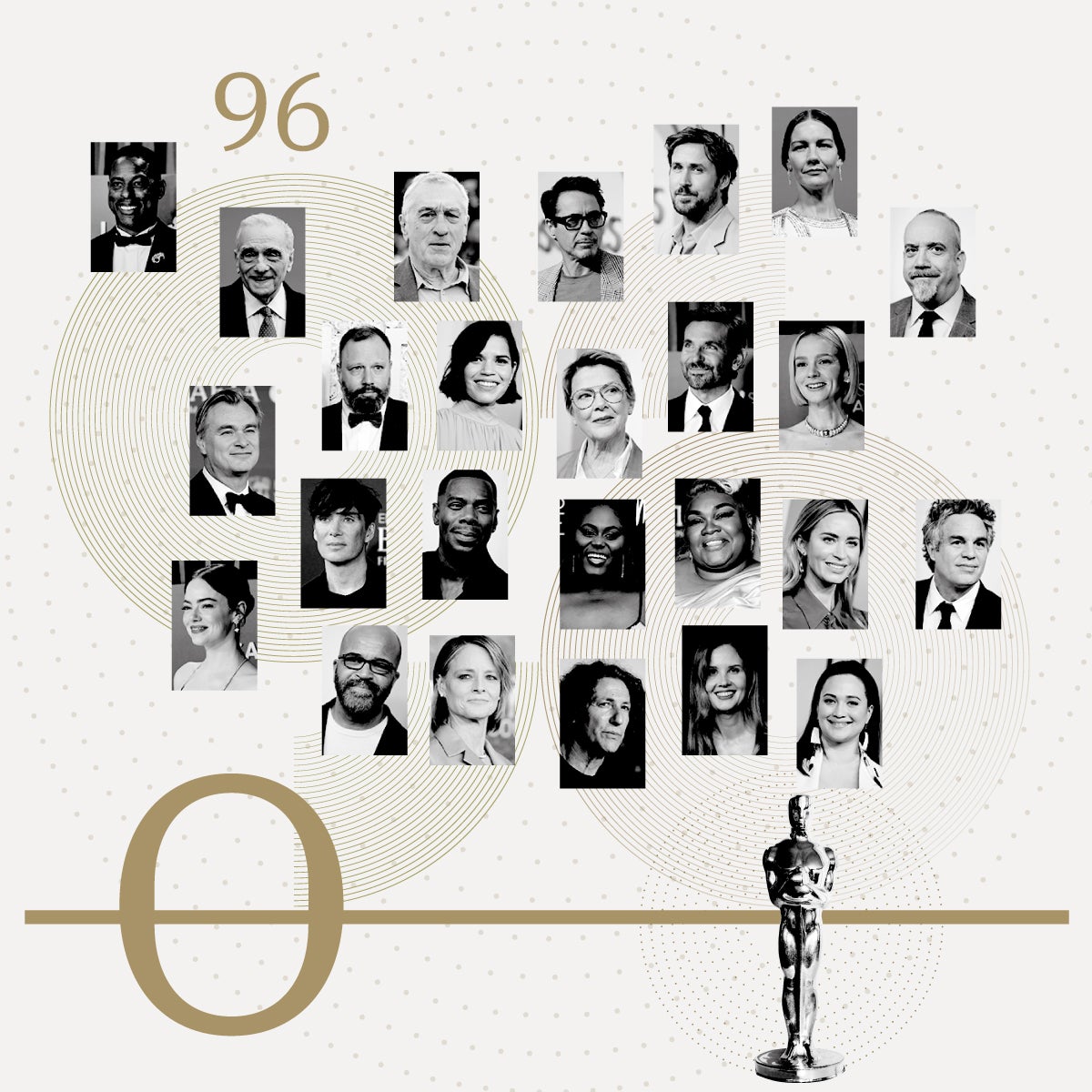 Todos los nominados a los Oscar 2024