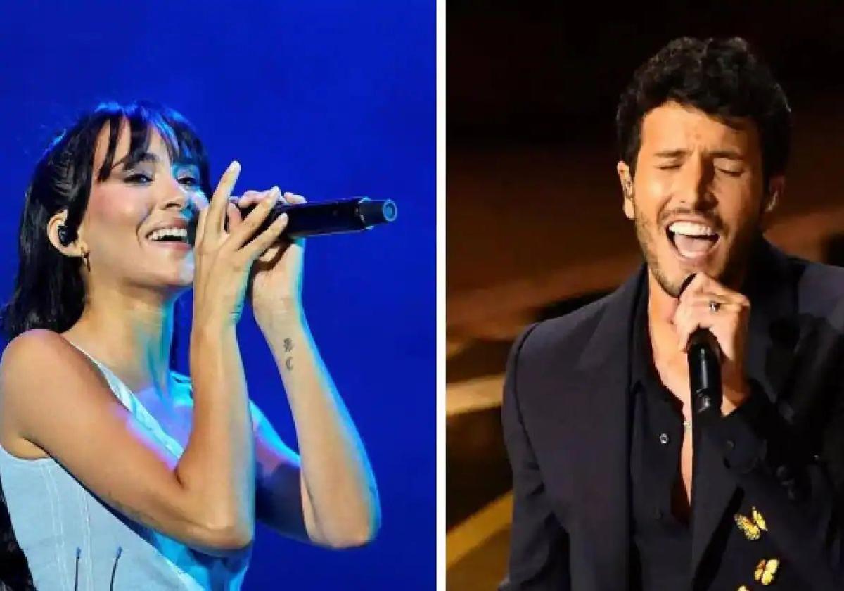 Aitana y Sebastian Yatra.