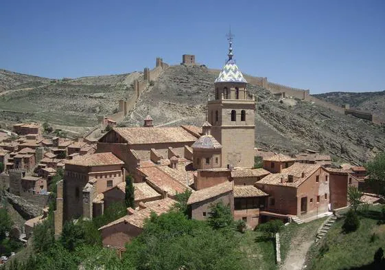 Vista de Albarracín, el bellísimo pueblo de Teruel que ha ganado dos mil hectáreas de extensión a Cuenca.