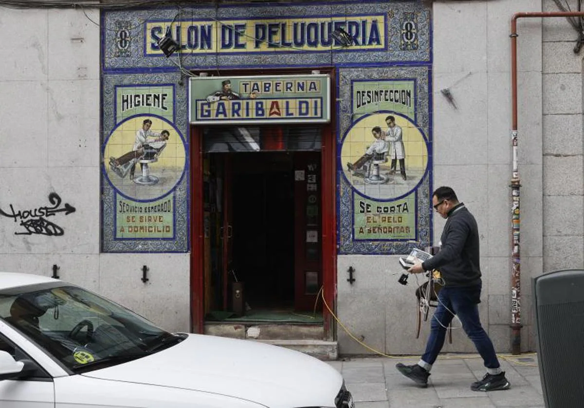 La nueva taberna de Pablo Iglesias, en el barrio de Lavapiés de Madrid.