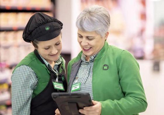 Trabajadoras de Mercadona.