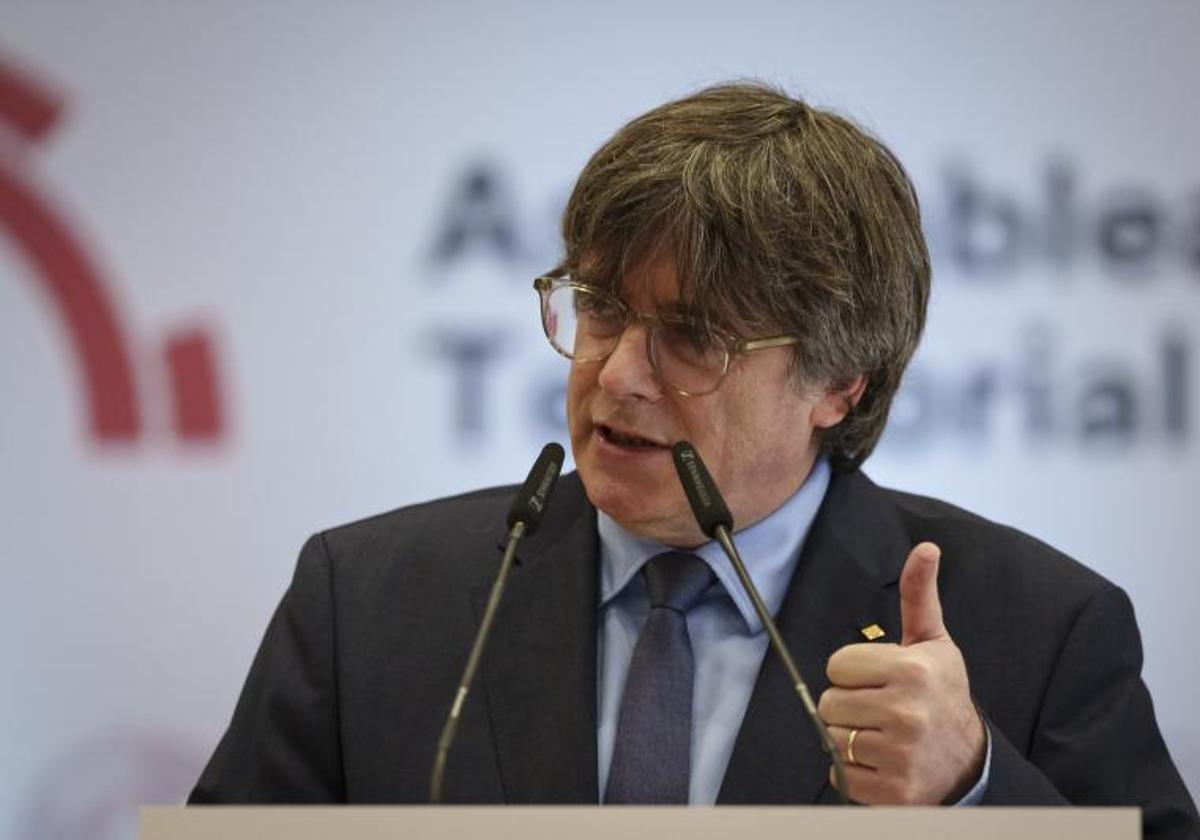 El expresidente de la Generalitat, Carles Puigdemont.