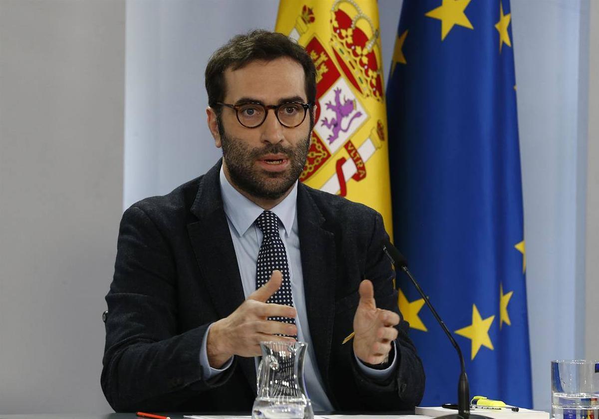 El ministro de Economía, Comercio y Empresa, Carlos Cuerpo.