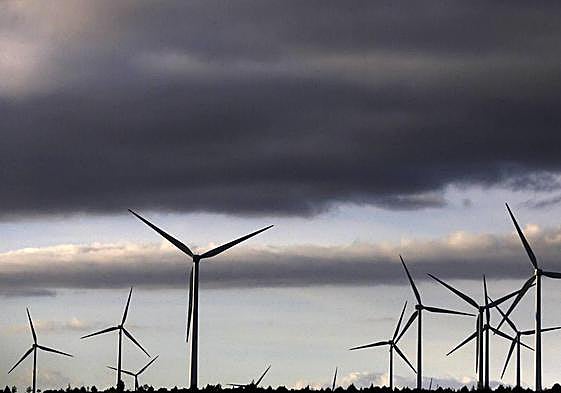 Central eólica.