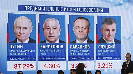 ¡Sorpresa en Rusia! ¡Putin ha ganado las elecciones!