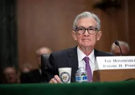 El presidente de la Reserva Federal (Fed), Jerome Powell.