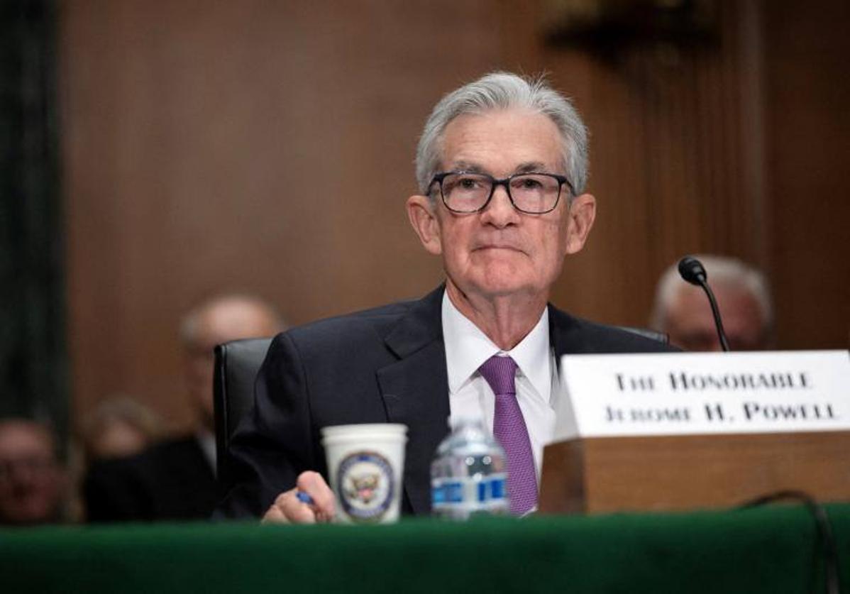 El presidente de la Reserva Federal (Fed), Jerome Powell.