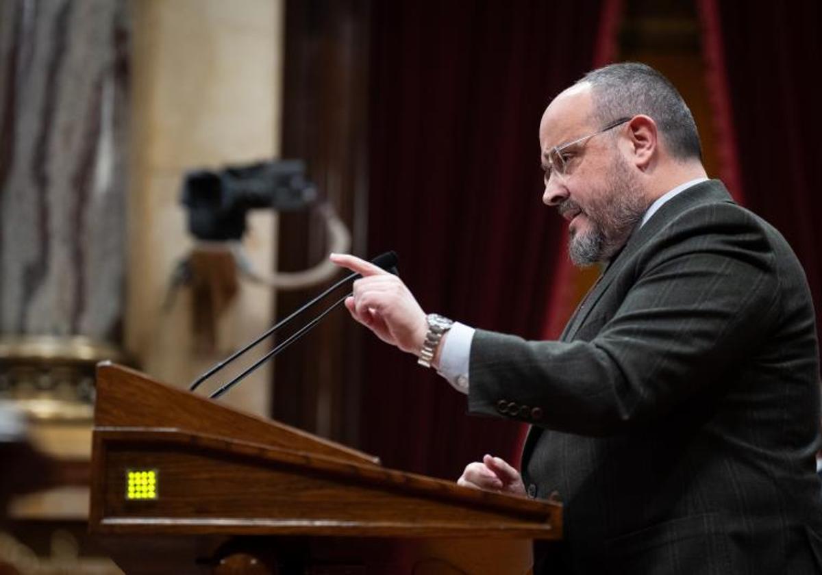 Alejandro Fernández, líder del PP catalán