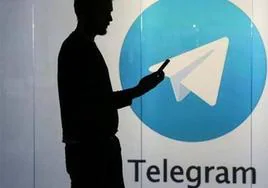 Un usuario utliaza Telegram.