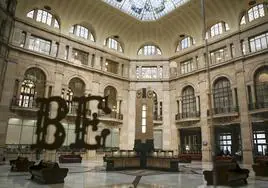 Patio central del Banco de España.