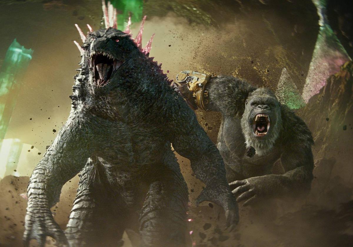 Una imagen de 'Godzilla y Kong. El nuevo imperio', en cines desde el 27 de marzo.