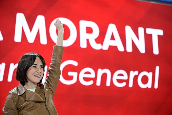 La secretaria general del PSOE-V, Diana Morant