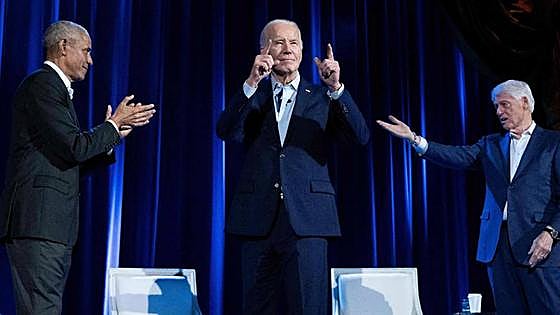 Biden recauda 25 millones en un acto con música de Lizzo e invitados como Obama o la jefa de 'Vogue'