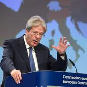 El comisario europeo de Economía, Paolo Gentiloni.