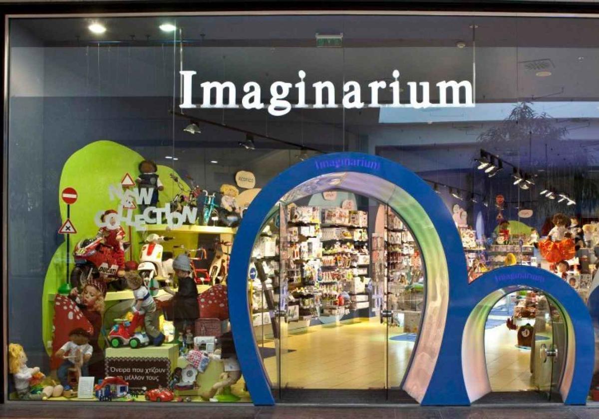 La mítica entrada de las jugueterías de Imaginarium