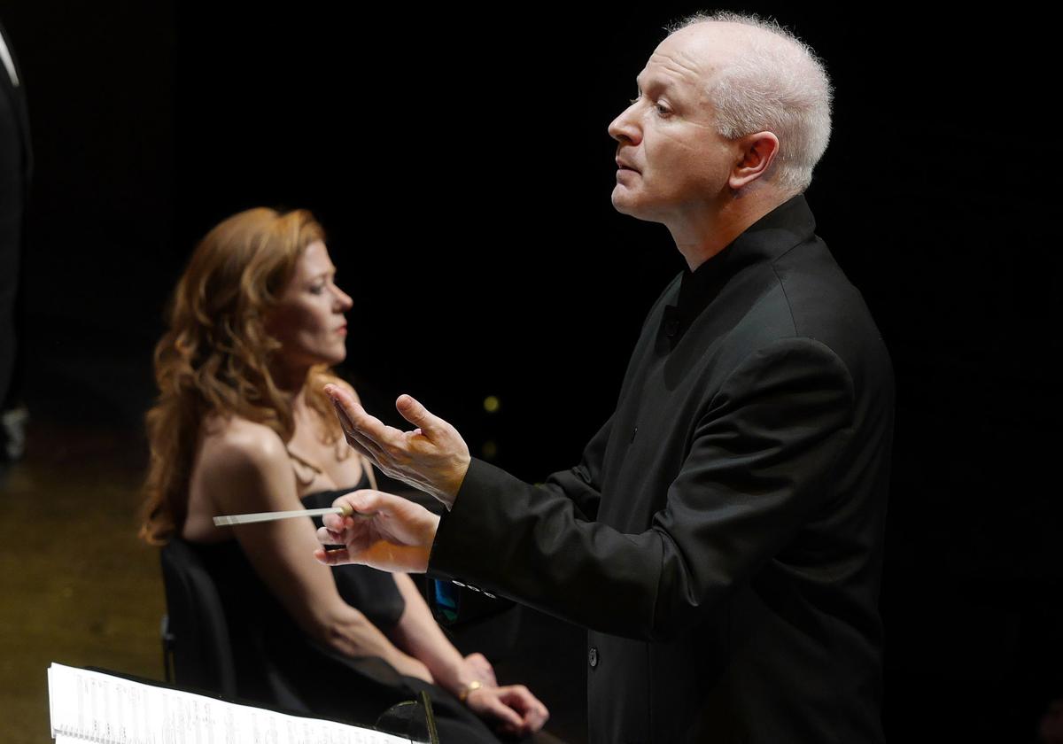 George Benjamin, en un concierto.