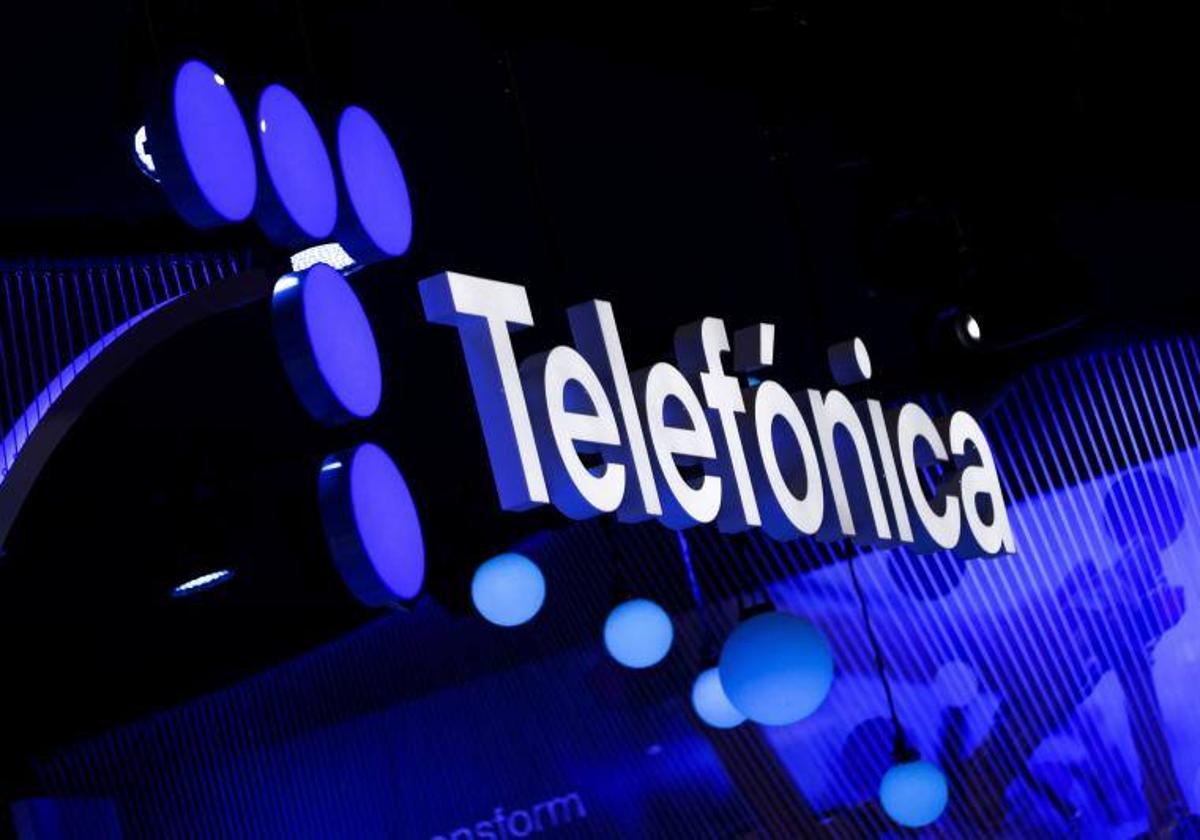 Logo de Telefónica.